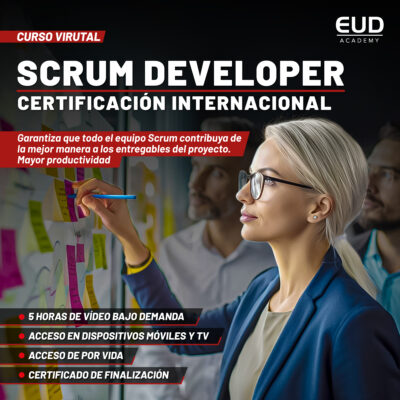 Curso virtual Scrum Developer para desarrolladores de software