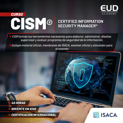 Acelerador Garantizado en CISM | Certified Information Security Manager® - ISACA®